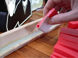 Radius sanding blocks