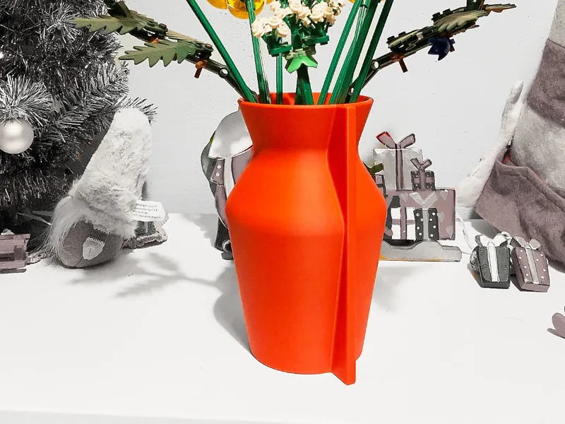 Rectangle ears vase