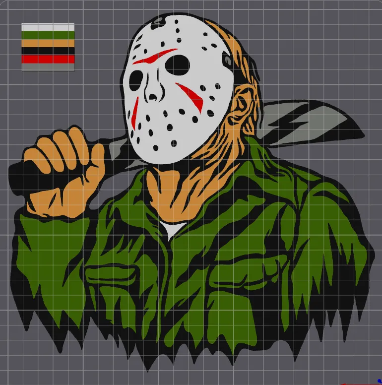 Jason Voorhees Wall plaque