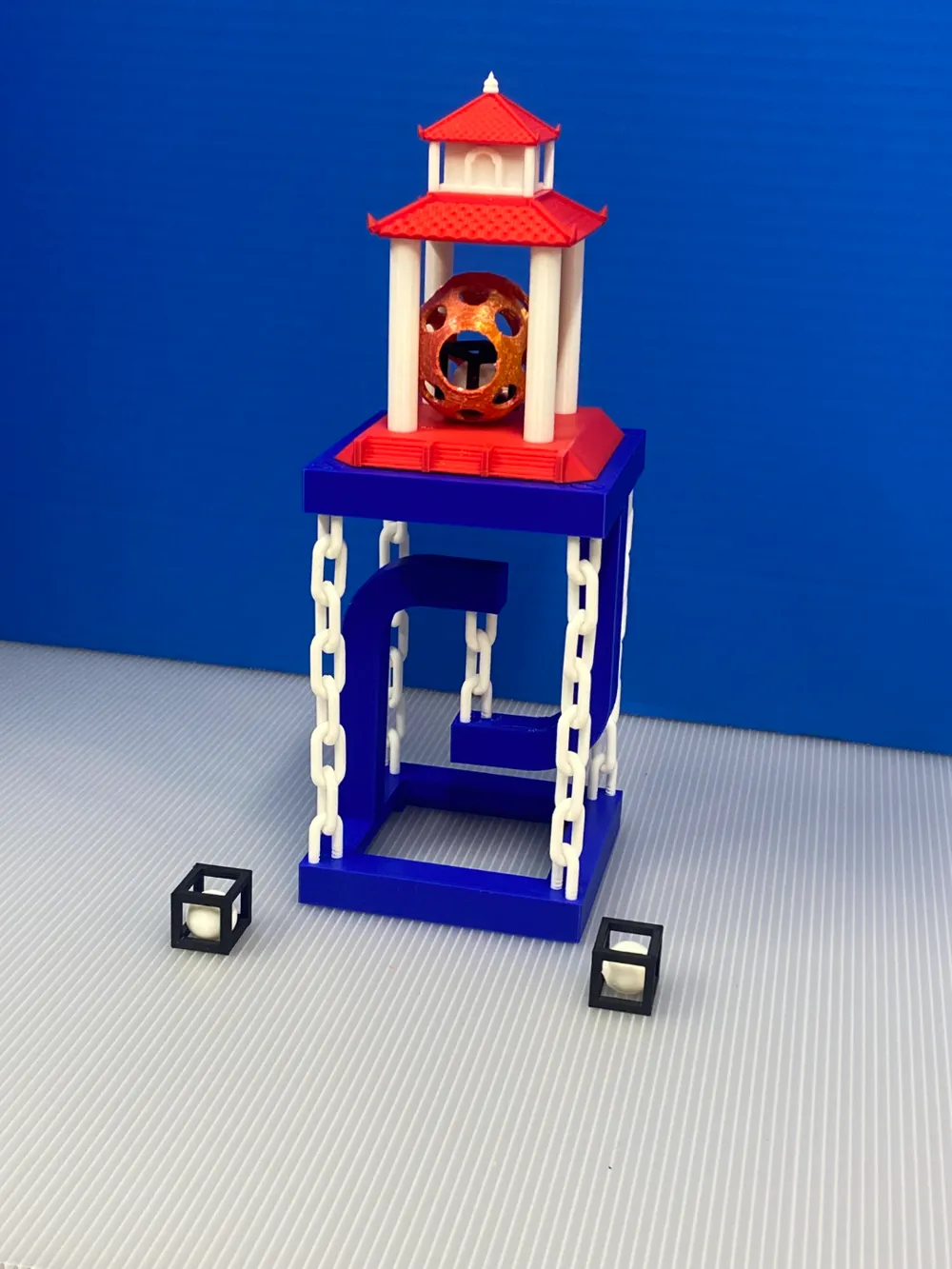 Ball In a Box In a Ball In a Pagoda by Jim Larsen MakerWorld