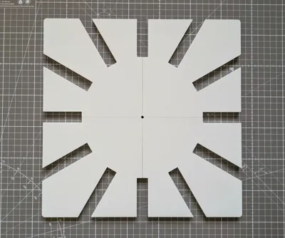 Square Wall Clock Router Template by morg MakerWorld: Download Free 3D ...