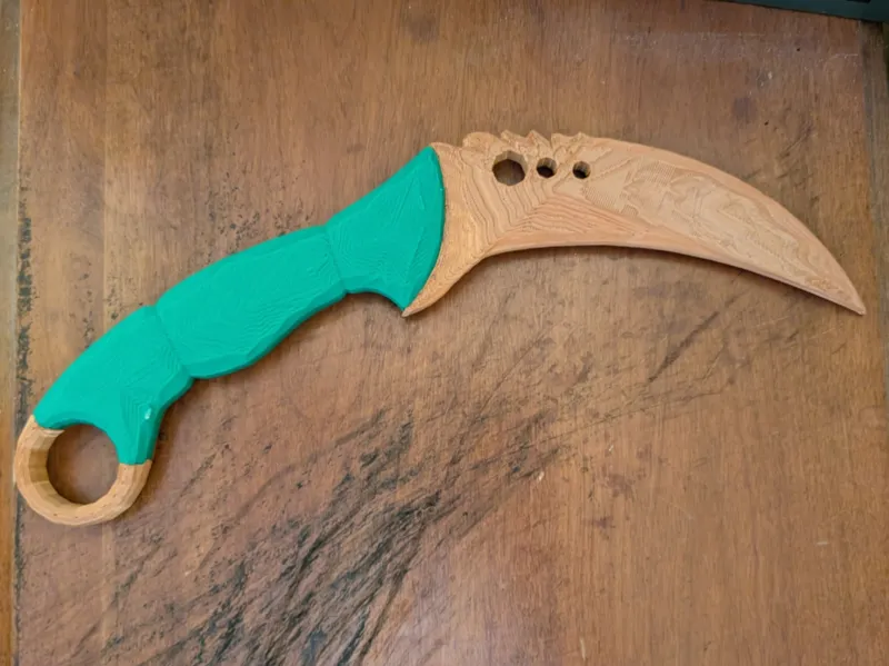 Talon knife (inspired by CSGO/CS2)