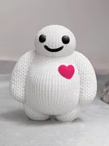 Фигурка Baymax в плетен стил