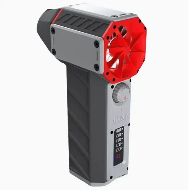 Miniatura 1 do modelo 3D 40mm涵道风扇可调速暴力风扇吹吸两用