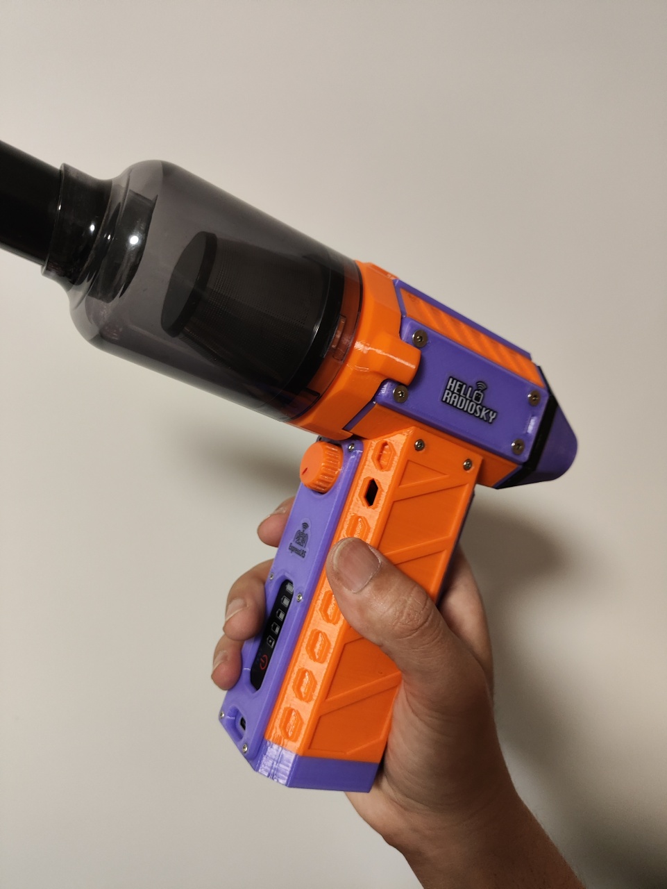 Miniatura 4 do modelo 3D 40mm涵道风扇可调速暴力风扇吹吸两用