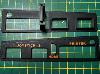MSX Toshiba HX-10 side panel for HDMI Goa'uld.