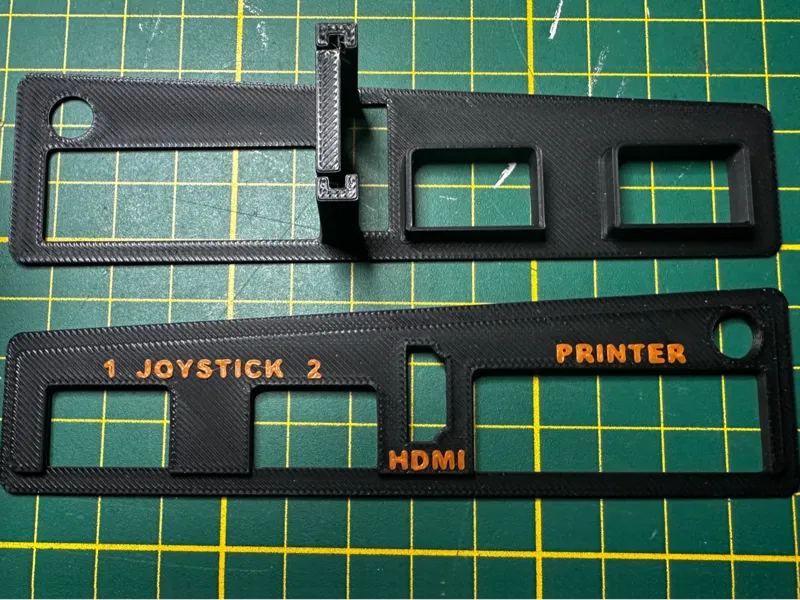 MSX Toshiba HX-10 side panel for HDMI Goa'uld.