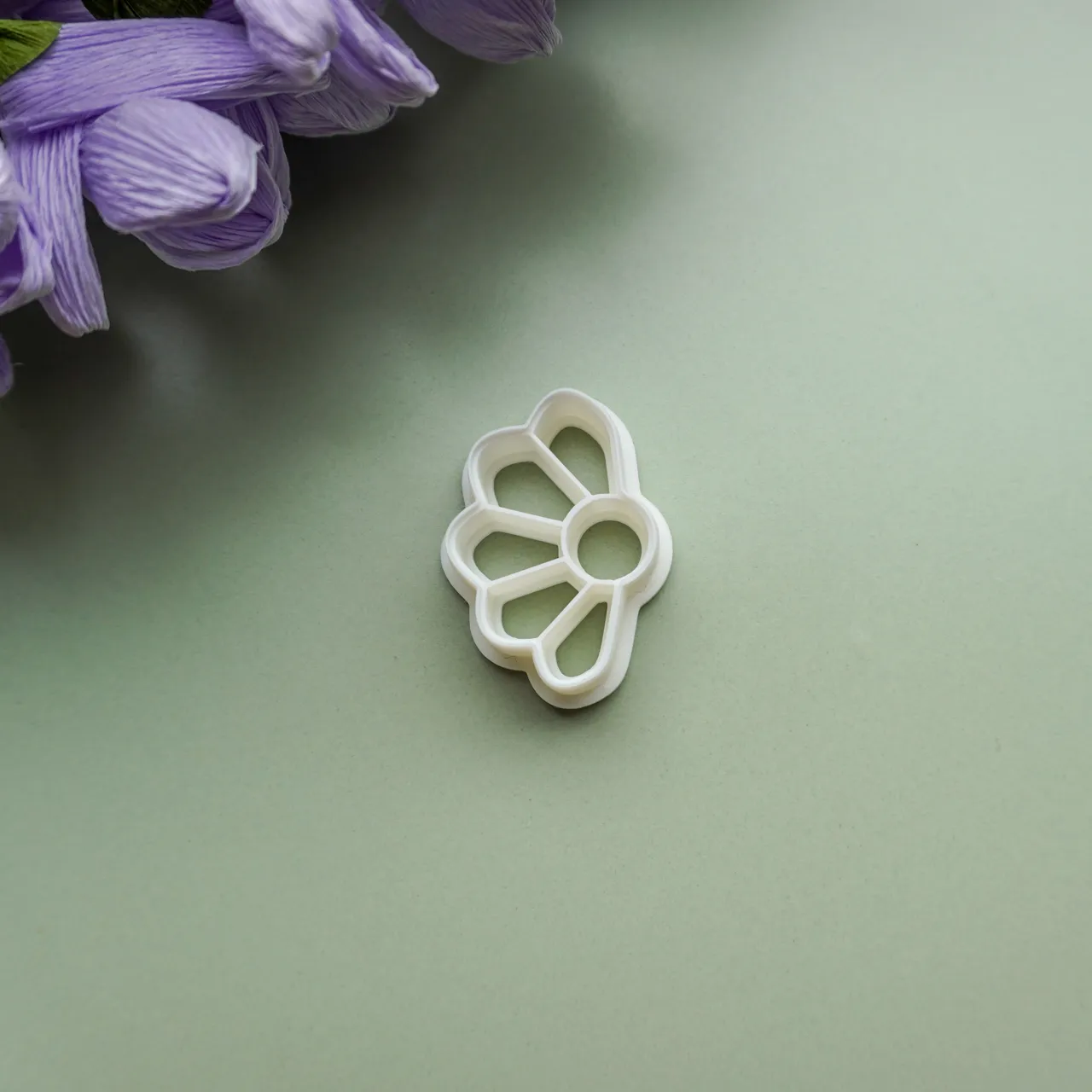 Half Daisy Clay Cutter For Earrings Necklaces view 4