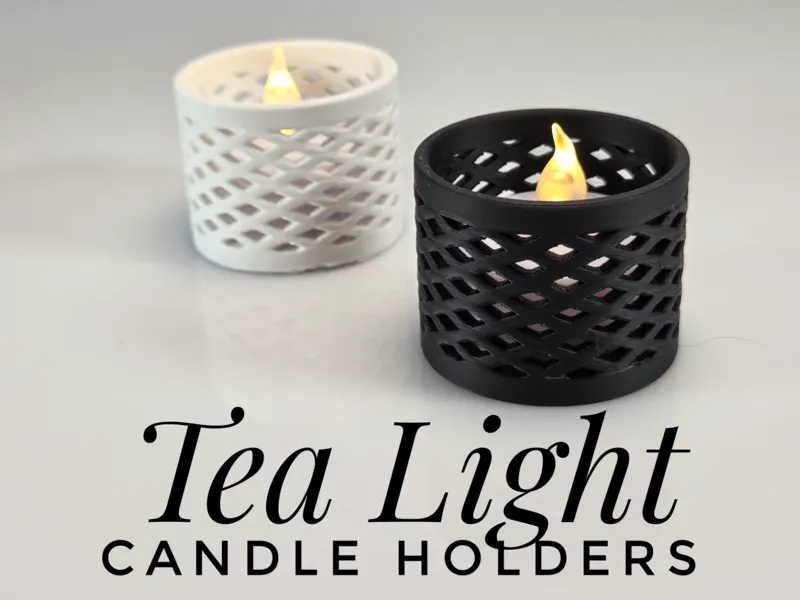 LED Tea Light Candle Holder
