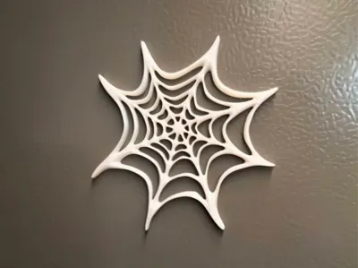 Cobweb Fridge Magnet