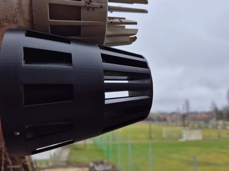 Gas exhaust screen 60/100