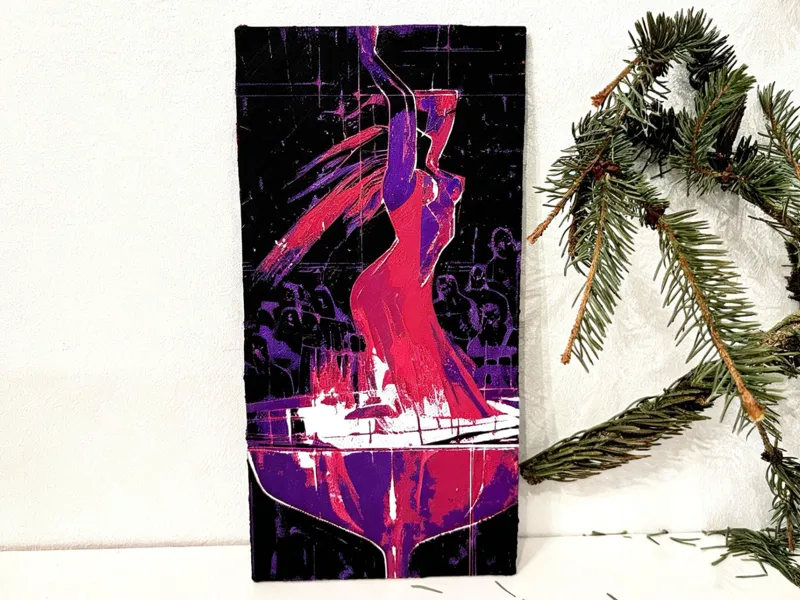 Tarot-Karte – The Star (Nr. 18) – Cyberpunk 2077