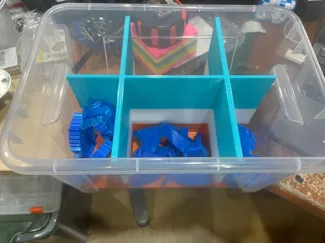IKEA Samla organizer 6 slots