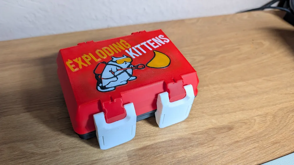 Exploding Kittens deck case - Free 3D Print Model - MakerWorld