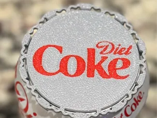 Diet Coke Soda Can Lid