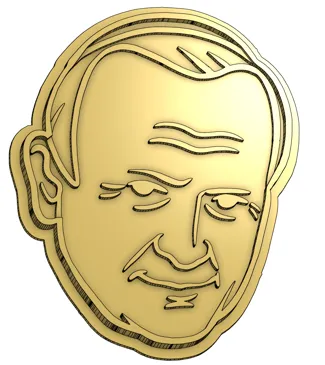 John Paul II Cookie Cutter