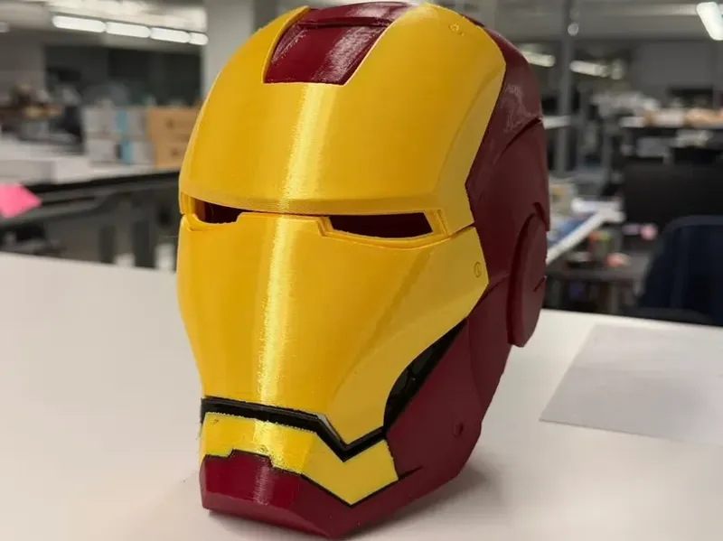 Iron ManMask Helmet-Inspired Display Wearable Mask