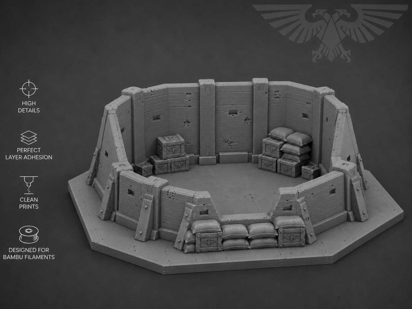 Imperial Artillery Emplacement