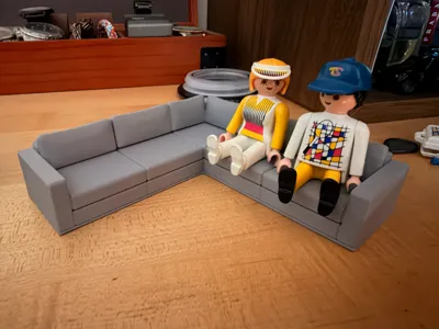 1/24 scale sectional couch 