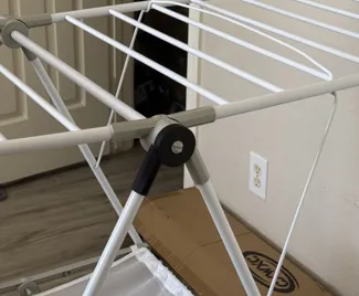 Drying rack leg connector