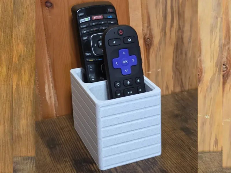 Modern TV Remote Holder 