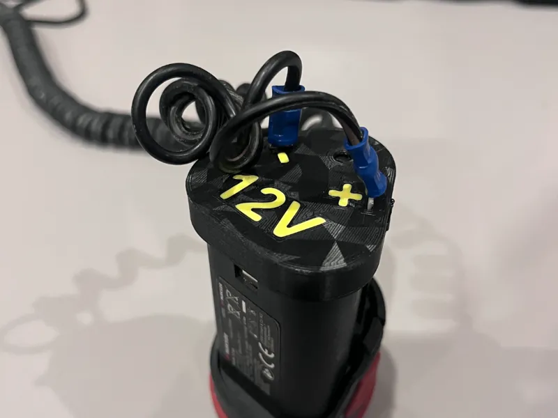 Parkside 12V AMP connector adapter
