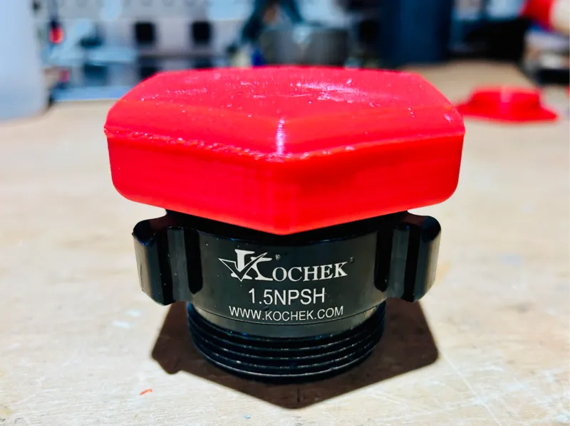 1.5 inch NPSH Female threaded cap for fire hose