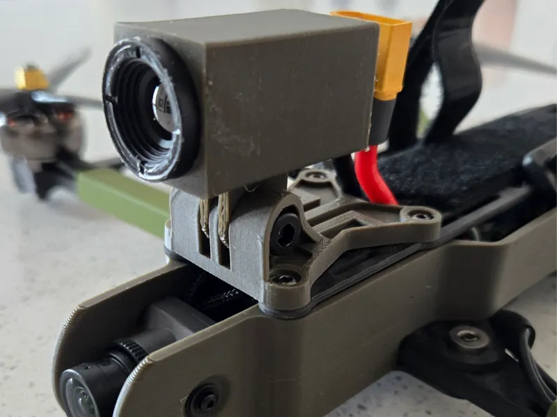 AxisFlying thermal camera GoPro mount