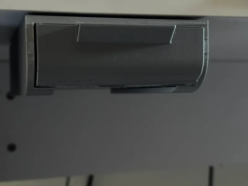 Under-Desk Sliding Drawer - Minimalist Version