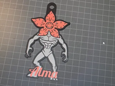 Demogorgon Keychain