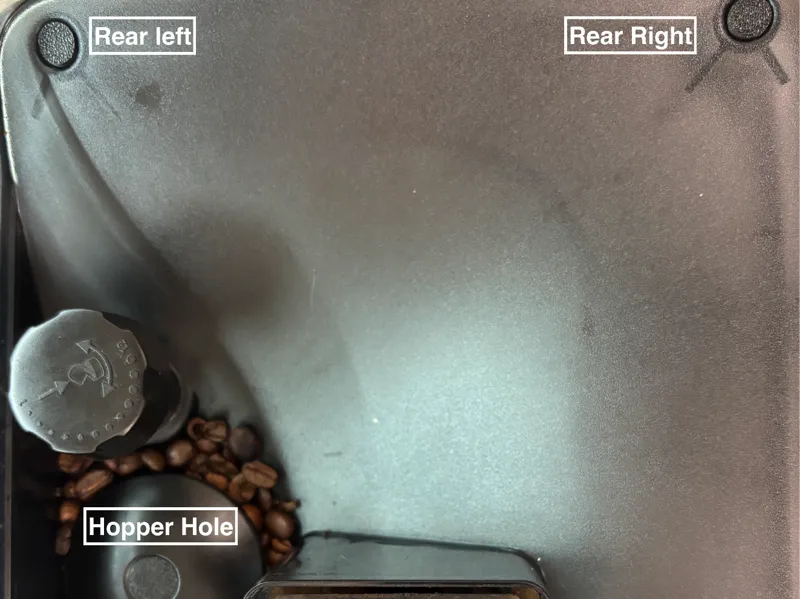 Philips LatteGo Bean Reservoir Screw Plugs 
