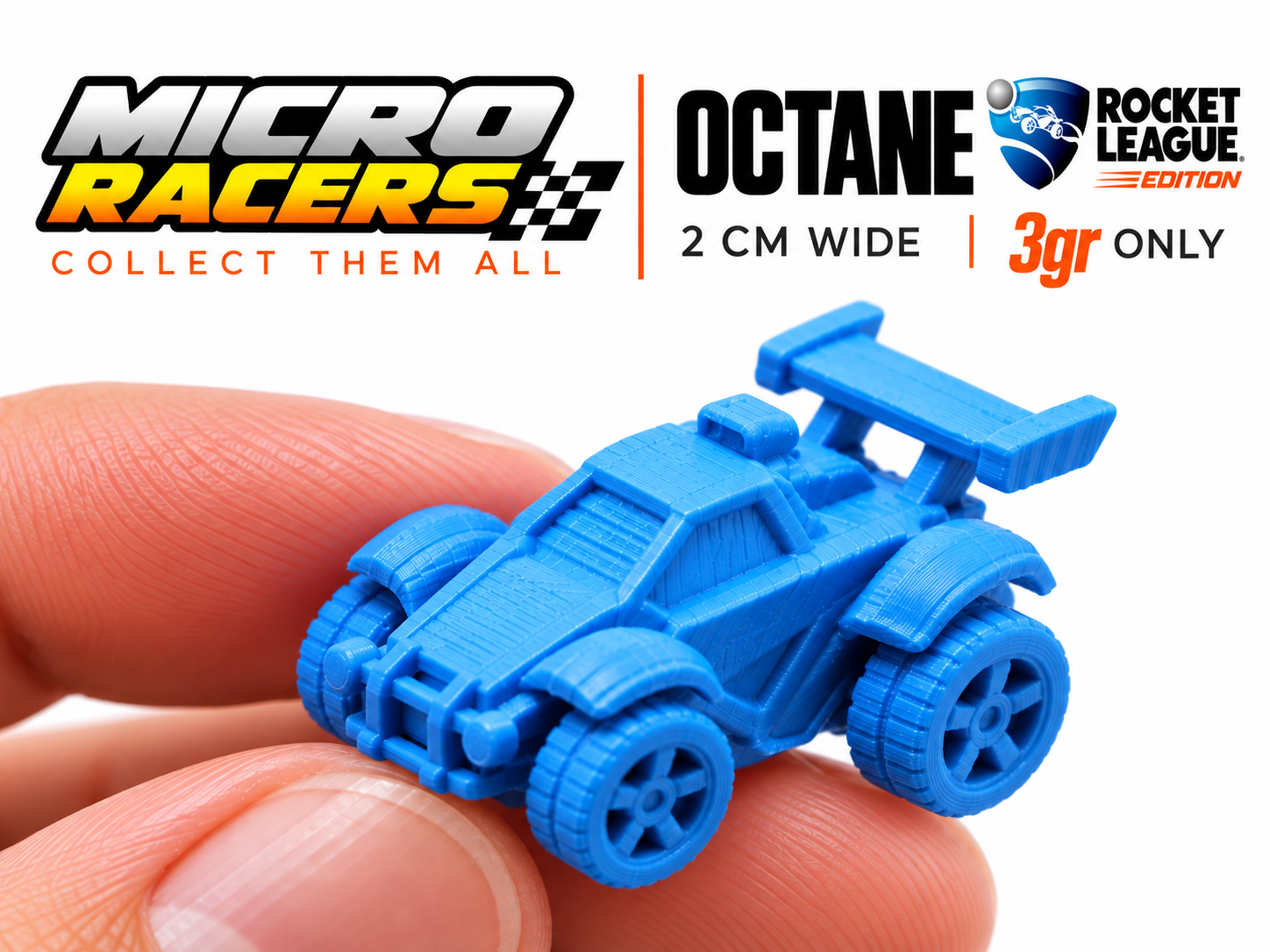 Micro Racers Octane Rocket League Edition 2 cm Car - 1