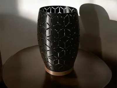 Modern lamp design (for Bambulab lamp kit)
