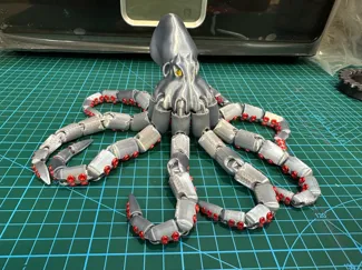 Realistic Ball-Joint Articulated Octopus