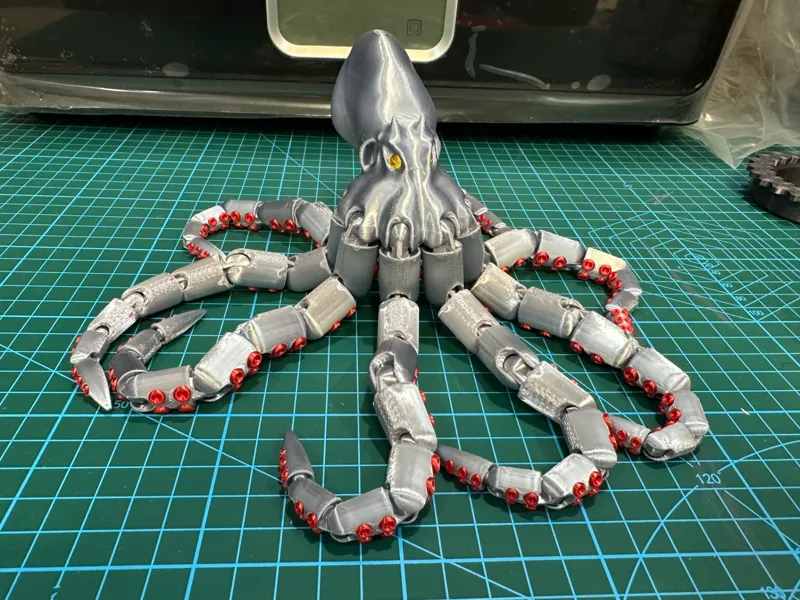 Realistic Ball-Joint Articulated Octopus