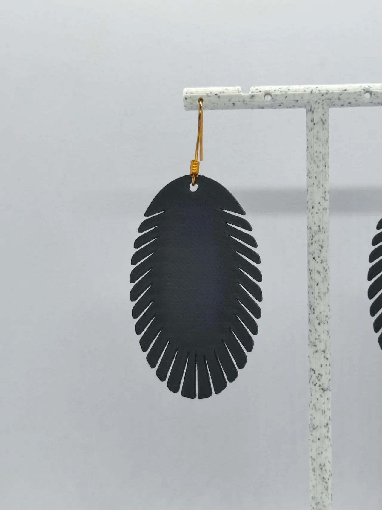 Aretes Pluma de la Noche view 4