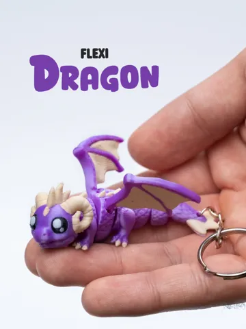 Llavero: Flexi Dragon - Keychain — vista de referencia 2