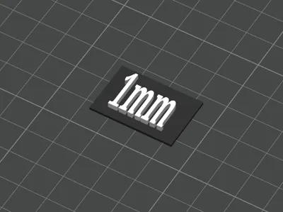 1mm text