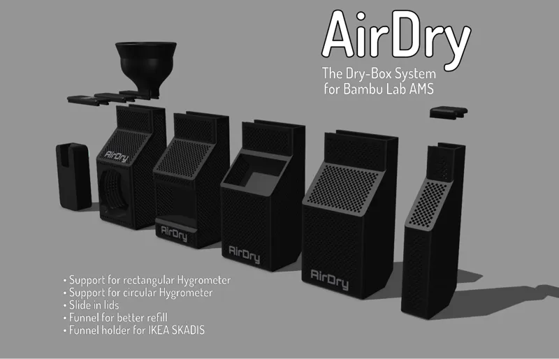 AirDry - The Dry System for Bambu Lab AMS