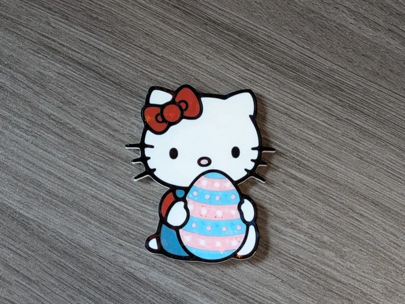 Hello Kitty with an Easter Egg - Magnet