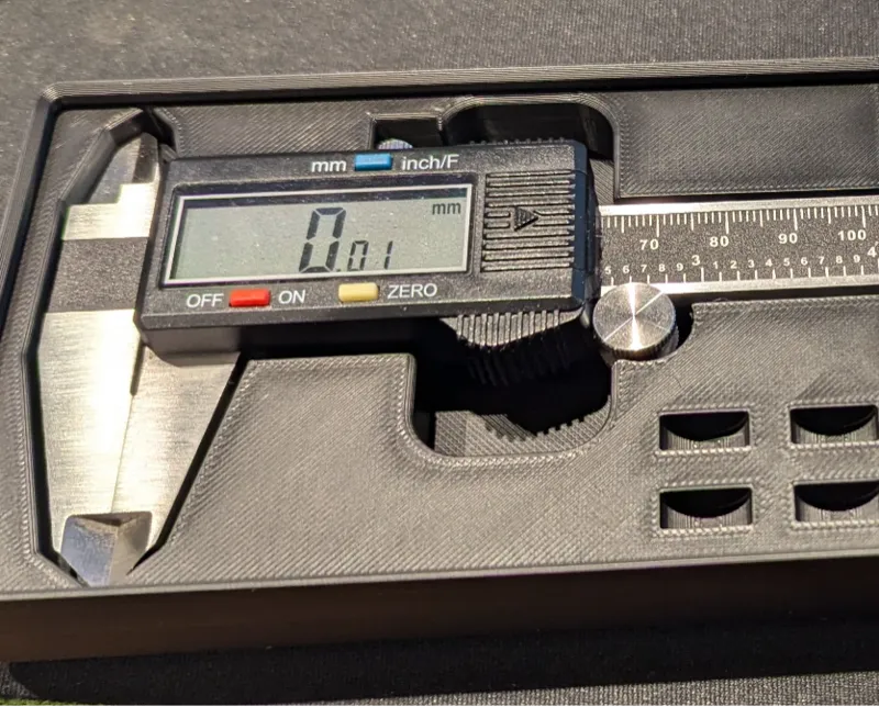 6 Inch Callipers holder Gridfinity 6x2x3