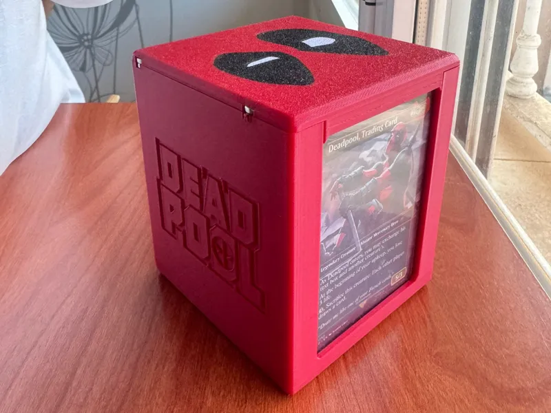 Caja mazo Dead Pool 100 cartas MTG Deck box