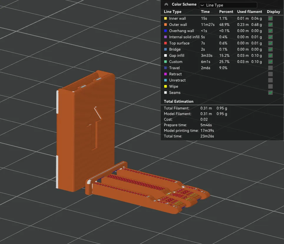 NEW! 3D PRINTED LED STRIPE QUICK 2 PIN CONNECTOR view 4