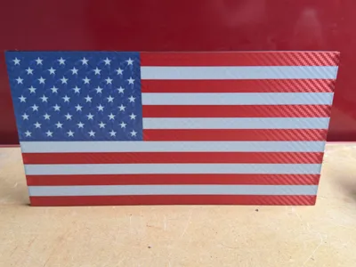 American Flag W/ stand