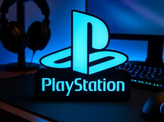 PS Logo Lightbox - PlayStation Logo