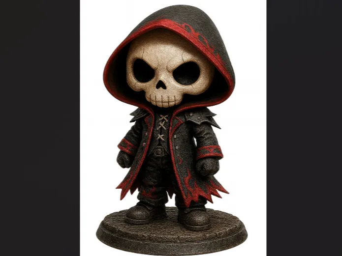 D&D/Chibi-Untoter Kämpfer
