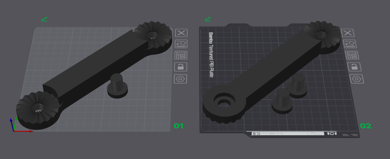 Miniatura 9 do modelo 3D Phone/Switch/OLED/Switch 2 Adjustable Bed Mount