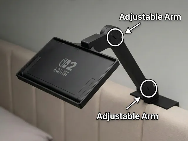 Phone/Switch/OLED/Switch 2 Adjustable Bed Mount