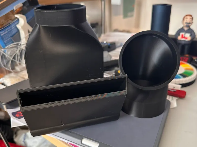 H2D 100mm window duct vent.