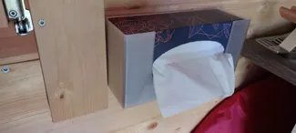 Tissue box wall mount v2